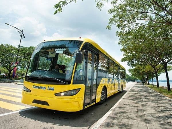 Causeway Link Bus From Singapore To Malaysia