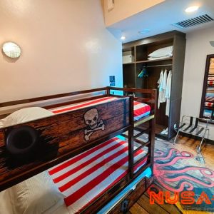 Legoland Malaysia Hotel Pirate Themed Room Bunk Bed