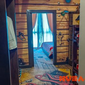 Legoland Malaysia Hotel Pirate Themed Room Door View