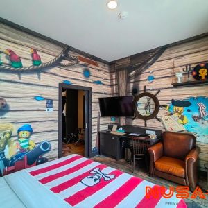 Legoland Malaysia Hotel Pirate Themed Room TV