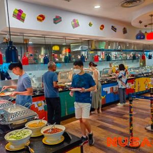 Legoland Malaysia Resort Breakfast Buffet Hot Food