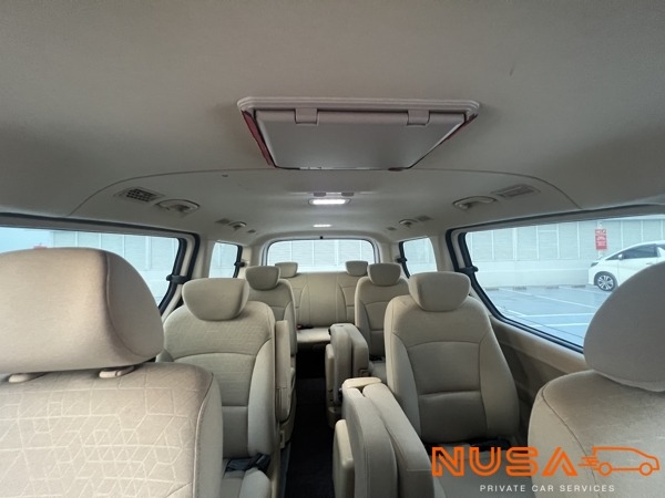 NusaTransport Hyundai Starex Seat View